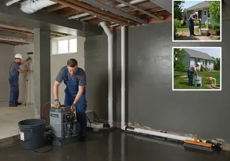 Basement Waterproofing and Flood Prevention process in Rock Falls, IL